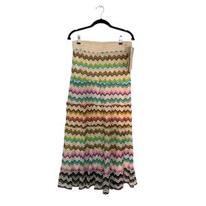 Lapis NWT knit lined multicolor maxi skirt Size: Large